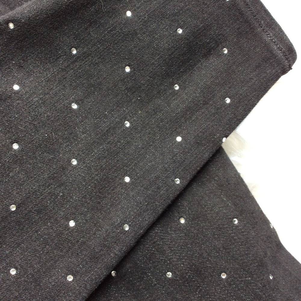 NWT Express High Rise Rhinestone Denim Legging - Picture 7 of 9